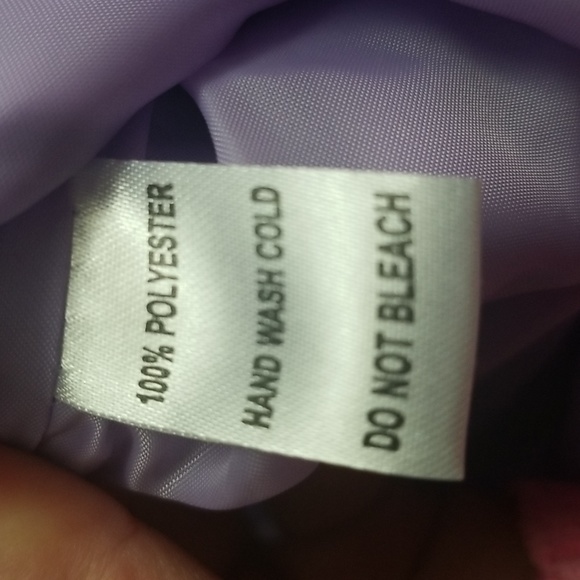 Purple flower girl/bridal dress - Picture 8 of 8